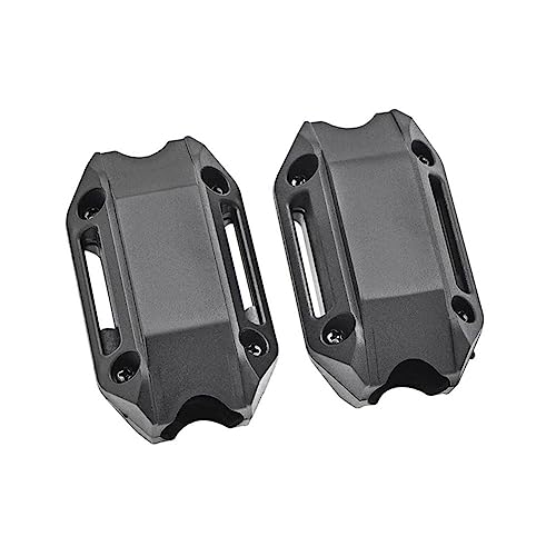 4pcs Motorcycle Crash Bar Sliders, Motorcycle Engine Guard Bumper Protection Decorative Block 25mm Frame Slider Universal for Motorcycles Crash Bar