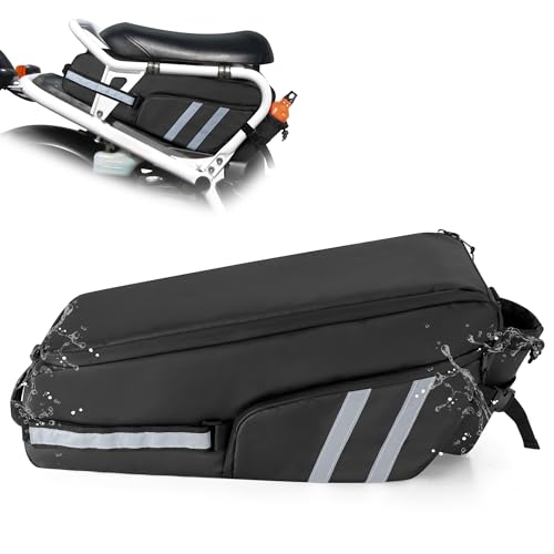 HODRANT Water-resistant Under Seat Bag Compatible with Honda Ruckus 2010-2024 Scooter, Cling to Side Frame Box Scooter Under Seat Organizer with Shoulder Strap for Motorcycle Accessories, Bag Only