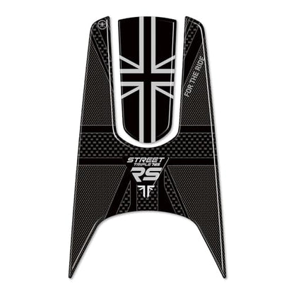 labelbike - 3D Sticker Motorcycle Tank Pad Protection and Decoration in Resin Compatible with Triumph Street Triple 765 RS 2023-2024 - size: Street Triple 765 ''RS''