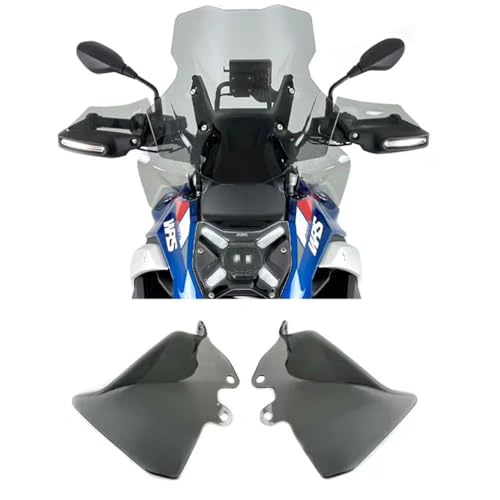 for R1300GS R 1300 GS R1300 GS 2024 2023 Motorcycle Windscreen Side Spoiler Bilateral Deflectors Cockpit Panel Fairing Cover Deflectors Side Windscreen (Light Gray) - color: Light Gray