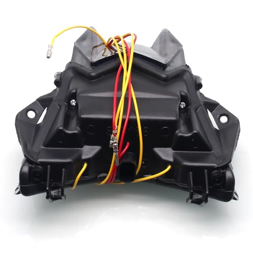 MZS Motorcycle Tail Light, LED Integrated Turn Signal Blinker Smoke Lens Compatible with HP4 2013-2018 / S1000R 2014-2018 / S1000RR 2010-2018 - size: HP4/S1000R/S1000RR