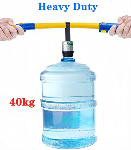 MVEQRRN Upgrade Car Wash Brush Mop with Long Handle, Car Washing Brush Kit with Scratch-Free Replacement Head - color: Blue-003