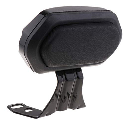 Kesoto Durable Motorcycle Sissy Bar Rear Passenger Back Rest Backrest Pad Cushion Universal Suitable for Motorcycle