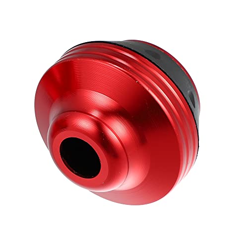 X AUTOHAUX Pair Motorcycle Wheel Front Fork Frame Sliders Falling Protection Red Universal - color: Red