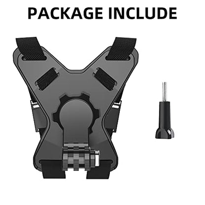 Motorcycle Helmet Chin Strap Mount Compatible with GoPro Hero 13,12,11,10, 9, 8, 7, (2018), 6 5,DJI Osmo Action 5 pro/4/3, AKASO, SJCAM and Most Action Cameras - color: X-Shaped Mount