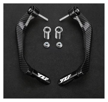 Handlebar Brake Clutch Lever Guard for Ya&maha YZF R1 R3 R6 R15 R125 R25 YZFR6 2025 2024 2023 22 Motorcycle Handlebar Grips Guard Brake Clutch Levers Protector - color: Blue