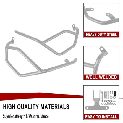 Highway Crash Bar Engine Guard Bumper Protector Replacement for Yamaha Tenere700 Tenere 700 2025 2026 (Upper) - size: Upper