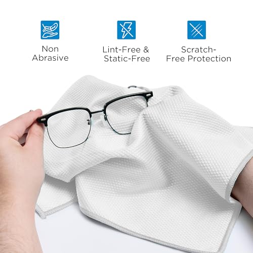 Professional Auto Detailing Microfiber Cloths 6 Pack 15.5"x15.5" | Glass Cleaning Towels Car Windshield Window and Interior Lint Free Streak Free High Gloss Shine Polishing - color: Grey