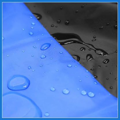 L 190T Rain Dust Protector Black Blue Scooter Motorcycle Cover 86 Inches for Honda Auto Accessories