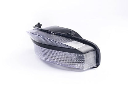 Sequential Motorcycle Led Tail Light with Turn Signals Compatible with 00-01 CBR929RR,White