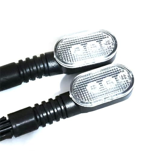 36V-72V Electric for Bike Taillight with Turn Signal, LED Rear Rack Lamp E-for Bike Scooter for Motorcycle, Black ABS Housing, 1 Pair