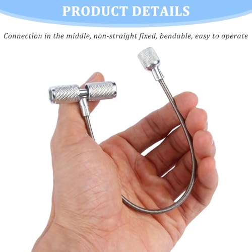 Car Valve Stem Installation Fishing Tool, 3 in 1 Multifunction Vehicle Tire Plug Core Puller Remover, Wheel Valve Stem Installation Removal Repair Fishing Tool, Universal for Vehicles - size: 1PC