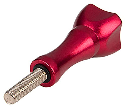 Fotodiox GoTough 35mm Red Metal Thumbscrew Compatible with GoPro HERO3, HERO3+, HERO4, HERO5, HERO6, HERO7 2-Prong Mounting System Pro - color: Red, size: Medium