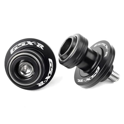 Fit For Suzuki GSXR 600 2005 GSXR 750 2018 GSXR 1000 GSX1300R GSX-8R GSXR 125 GSX-R 150 CNC Motorcycle Swingarm Spools Sliders Swing arm Spools Stand Screws (Grey) - color: Grey