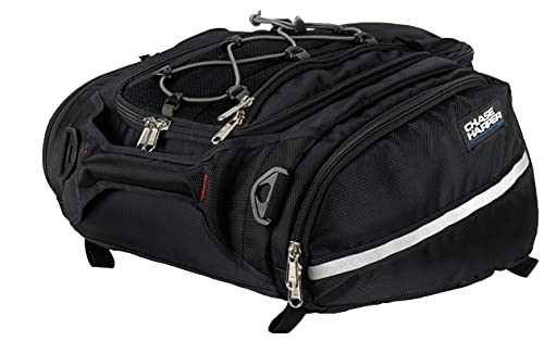Chase Harper USA 4502 RipStream Tail Trunk - Water-Resistant, Tear-Resistant, Industrial Grade Ballistic Nylon - Universal Fit Adjustable Bungee Mounting System - color: Black, size: Tail Trunk Only