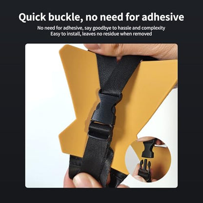 Chin Strap Mount Adjustable Magnetic Quick Release for Motorcycle Helmet,Compatible with Gopro Hero 13/12/11/10/9/8/7/6/5 Black, DJI Osmo Action 5 Pro/4/3, Insta360 ONE R, AKASO, and More