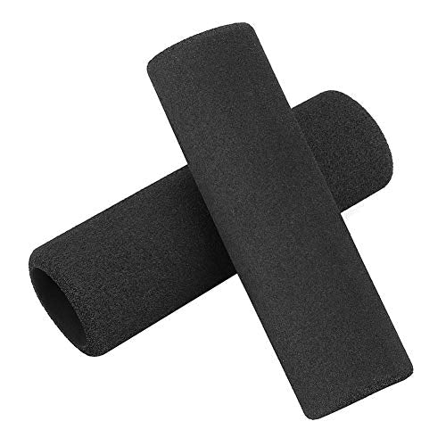 ZJchao Grips, Throttle Grip 2pcs Soft Foam Sponge Handlebar Cover Grip Foam Black Soft Sponge Fits for R1200