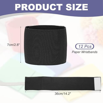 Soccer Captain Armband Elastic Wrist Arm Bands Adjustable Player Team Leader Anti-Slip Badge Sports Accessories - color: Black