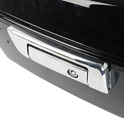 TCMT King Motorcycle Trunk Box Backrest 2 Up Mount Fit For Harley 2014-2025 Touring CVO Road King Road Glide Street Glide Electra Glide Ultra Limited Pack - color: Style A+Black 2 Up Rack#1