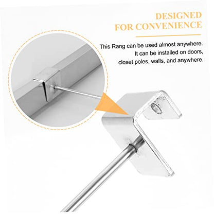 iplusmile 2pcs Hat Rack Closet Hooks for Wall Jacket Hooks Helmet Storage Holder Hats Holder Rack Helmet Hanger Multipurpose Hanger Storage Rack White Wall-Mounted Motorcycle Steel