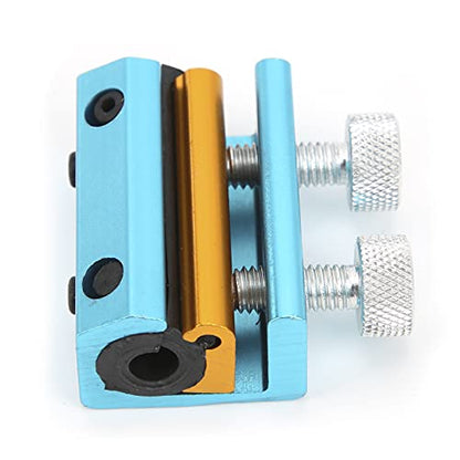 Chain Lubricant for Motorcycle ATV Aramox Tool Kit with Aluminum and Rubber 42g for Chain Maintenance - color: Blue Gold