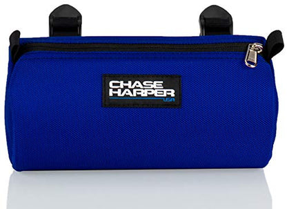 Chase Harper USA 105000 Ruckus Barrel Bag - Highly Durable Industrial Grade Ballistic Nylon Exterior with Strong Thermoplastic Insert Full Length Zippered Opening - Blue - color: Blue.