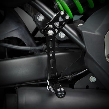 Xitomer 22-28mm Adjustable Highway Pegs Fit for Vulcan 650 S 2024 2022 2023 2021-2015 Vulcan 650 2015-2024 Footpegs Passenger Foot Pegs For Crash Bars (165mm) - size: 165mm