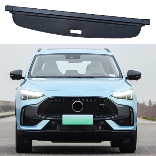 Compatible with MG Lander Car Rear Trunk Cargo Cover Luggage Storage Compartment Organiser Rack Dividers Curtain