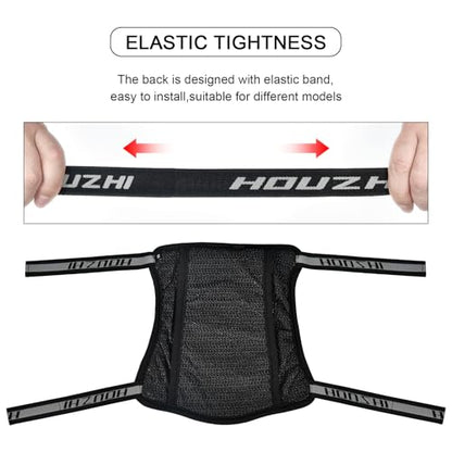 Motorcycle Seat Cushion Air Cooling 3D Mesh Motorcycle Seat Pad,Butt Protector Pads,Motorcycle Cool Seat Cover,Breathable Motorcycle Seat Cover,Size M - size: 26 x 27cm
