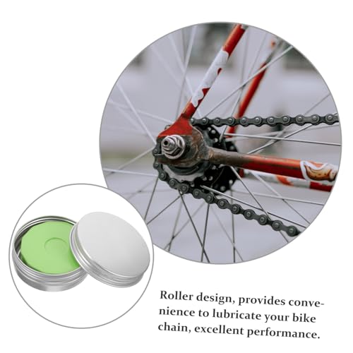 POPETPOP 6pcs Bike Chain Lubrication Tool Compact Roller Oiler for Easy Maintenance Detachable Design for Cycling Motorcycle and Scooter Use
