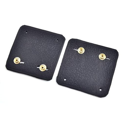 Belt Display Wall Mount Hanger Black Leather Heavy-Duty Universal Belts Multiple Display 2 Pcs (2, Black)