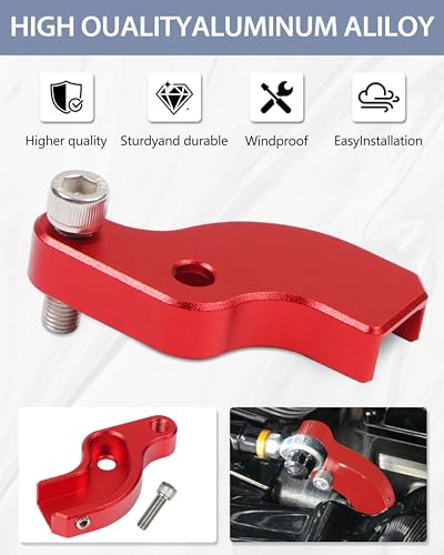 Motorcycle Black Gear Shift Neutral Assist Bracket for Harley M8 Touring Softail (for: Harley-Davidson) Red - color: Red N
