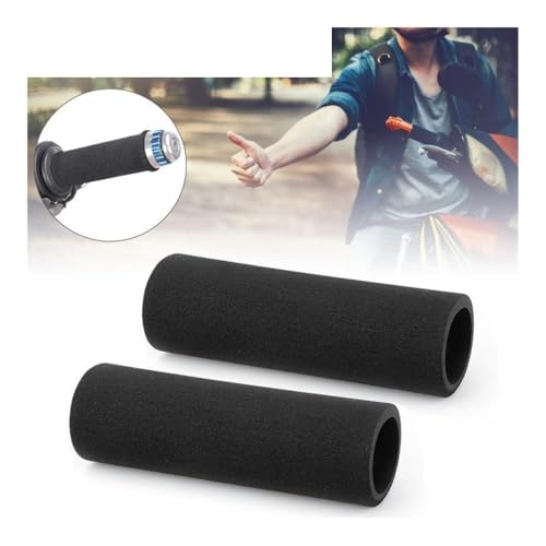 Non-Slip Handlebar Grip Covers Motorcycle Handlebar Grip Sleeve Foam Anti Slip Vibration for Bn 125 for TDM 900 1250 Gs F800r - color: 31.7-36.8mm