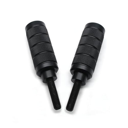 MZS Motorcycle Frame Slider CNC Kits Compatible with Sportster Iron 883 1200 XL883 XL1200 2004-2022, 4" Upper Shock Mount Rear Falling Anti Crash Protector Guards Aluminum Black - size: Sportster 883 1200