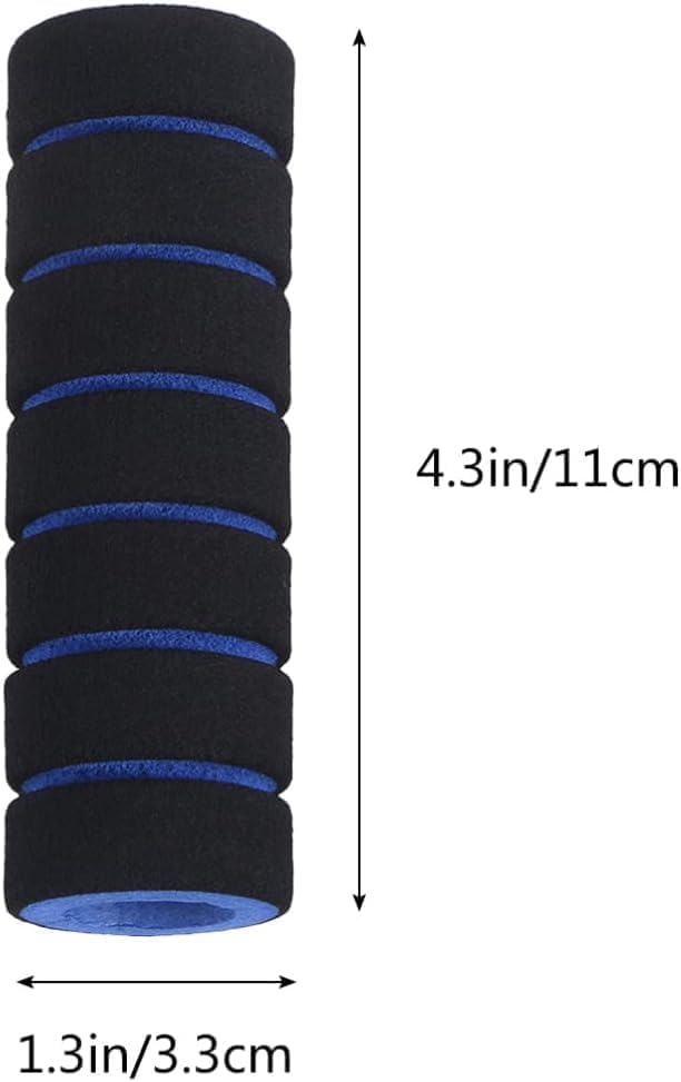 Foam Handlebar Grips, 2026 Upgrade Bicycle and Motorcycle Comfort Covers for Cycling, Road Racing, Brake Lever Protection