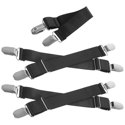 12Pcs Elastic Boot Strap Pant Leg Clip Multi-Functional Anti-Slip Bands for Bikers Adjustable Comfortable Riding Motorcycle