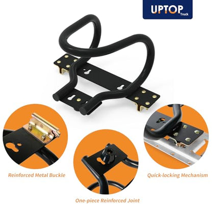 UPTOP Motorcycle Wheel Chock Steel for E-Track/X-Track System, Fits Up to 7” Wide Tires