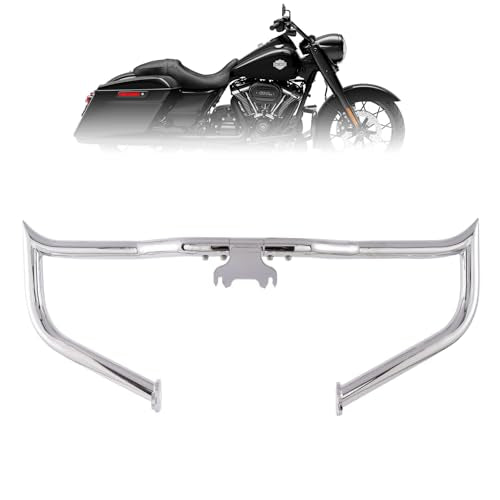Kinglemc Crash Bar Engine Guard Highway Bar for Harley Davidson Road King Street Glide Electra Glide 14-2025 (Chrome) - color: Chrome, size: 2014-2025 Touring Models except Road Glide/CVO