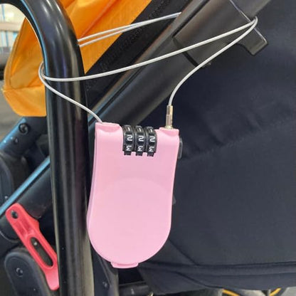 Regulable Retractable Motorcycles Helmets with High Strength Steel Wire Anti Rusts Construction for Gym Bags - color: Pink