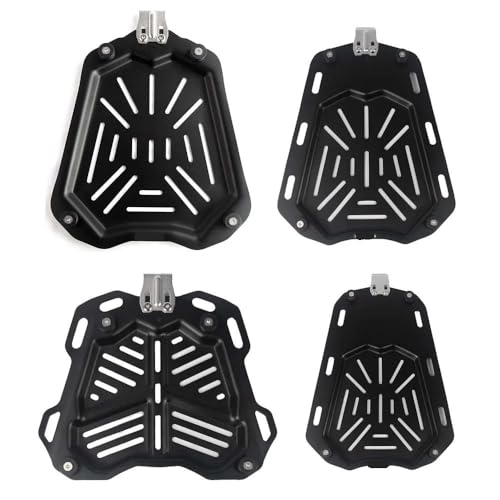 for 45L 55L 65L 80L 100L Motorcycle Rear Luggage Box Bracket Plate Trunk Boot Quick Release Base Shelf Holder - color: 45L