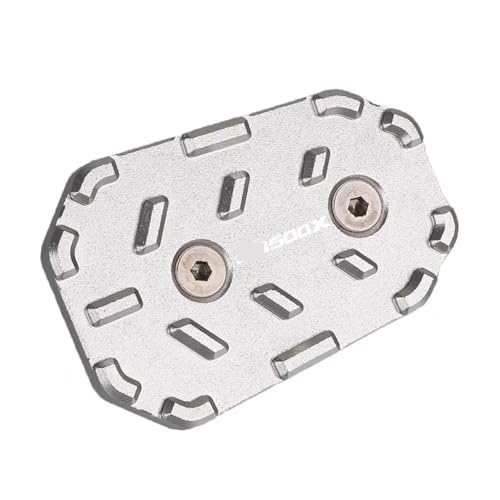 Motorcycle Rear Foot Brake Lever Pedal Enlarge Extension Peg Pad Extender for H&ONDA CB500 CB 500 X CB500X 2019-2023 2021 2022(Silver) - color: Silver