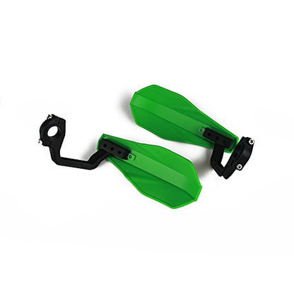 AnXin Motorcycle Handguards 7/8" and 1 1/8" Hand Guard Handlebar Protection Universal for KLX 110 140 KX 65 85 80 112 125 KX100 Dirt Pit Bike ATV Green - color: green