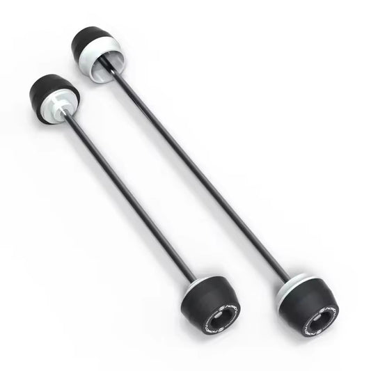 For Kawasaki ZX-6R 2019-2026 Rear Front Axle Fork Crash Slider ZX6R Motorcycle Wheel Protector Moto Accessories (Front-Rear) - color: Front-Rear