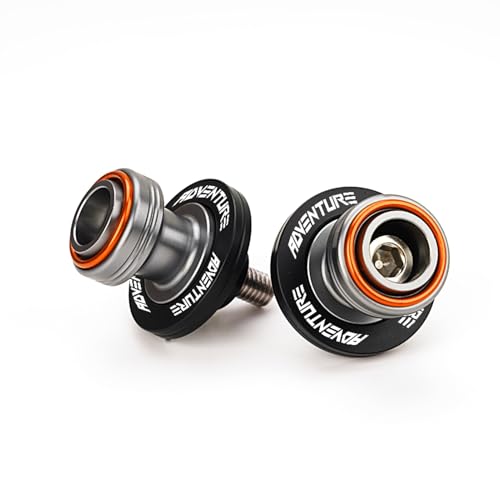 Compatible with KTM 390 790 890 1050 1090 ADVENTURE 2022-2024 2025 2026 CNC Motorcycle M10 Swingarm Spools Sliders Stand Screw (Orange) - color: Orange