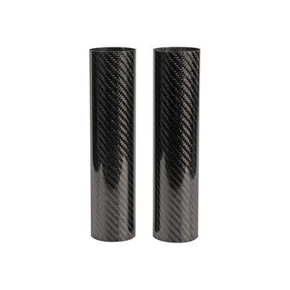 Fit for Most Motorcycle 160-260MM Carbon Fiber Adjustable Front Fork Shock Guard Protector for KTM HO&NDA YAM&AHA SUZ&UKI (Length:202MM) - size: Length:202MM