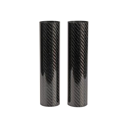 Fit for Most Motorcycle 160-260MM Carbon Fiber Adjustable Front Fork Shock Guard Protector for KTM HO&NDA YAM&AHA SUZ&UKI (Length:172MM) - size: Length:172MM