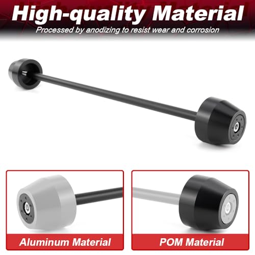 Xitomer Rear Axle Sliders Fit for YZF-R7 2022-2025, FZ-07 / MT-07 2015-2024, XSR700 2016-2021 Motorcycle Rear Fork Wheel Frame Sliders Crash Protector