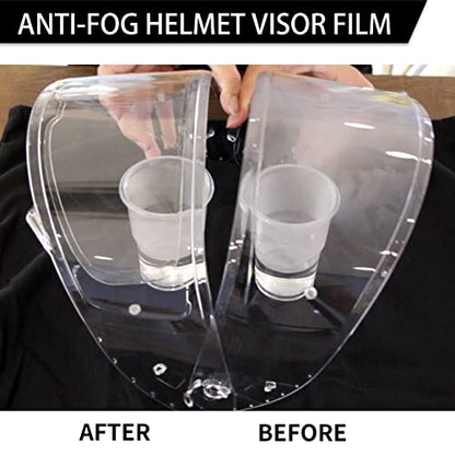 ICON IC04 Airframe Pro Airmada Airform Motorcycle Helmet Shield with Professional Anti Fog Film Set (Clear Revo Blue + Antifog Film) - color: Clear Revo Blue + Antifog Film