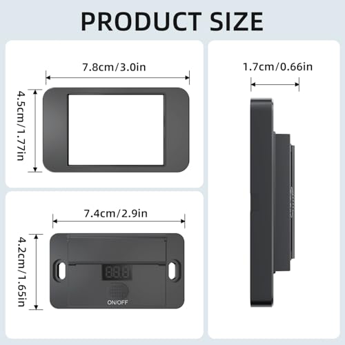 Upgraded 12V USB Outlet Surface Mount Panel 90W Dual PD 3.0 36W and QC 3.0 18W Car Port with Switch and Voltmeter, 12 Volt USB Charger Socket Accessories for RV Bus Marine Motorcycle