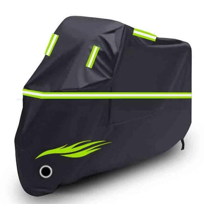 Motorcycle Cover Compatible with Honda by 750 ABS,All-weather outdoor waterproof protection with reflective strips, tear-resistant, sun and windproof(black) - size: Compatible with Honda BY 750 ABS